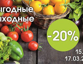 Скидка 20% на ВСЕ СЕМЕНА ГАВРИШ С 15 ПО 17 МАРТА