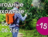 ВЫГОДНЫЕ ВЫХОДНЫЕ С 12 ПО 14 ИЮНЯ!