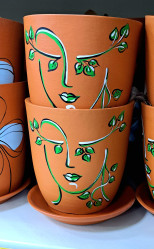 Кер.кашпо Нежность VipSet 2,8л