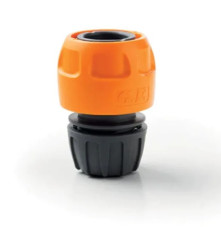 Коннектор GF для шланга быстросъёмный 1/2 и 5/8 с аквастопом GF80005015