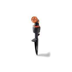 Дождеватель GF для полива круговой и секторный с турбиной для огорода 4 JET LIFT GF80005670