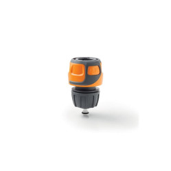 Коннектор GF для шланга быстросъёмный 1/2 с аквастопом и накладками soft-touch GF80005043