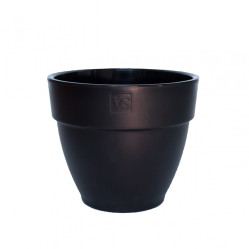 Кашпо Лори VipSet 10,5л черный