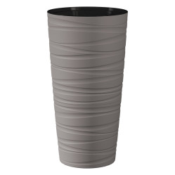 Кашпо Модерн Максимум 15л Н610 Серый жемчуг (КШ-9702)