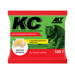 К_С от серых крыс мягкие брикеты (пак.100гр.)