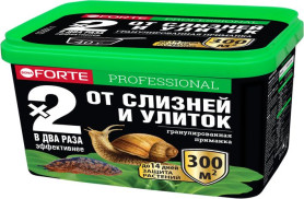 Bona Forte Супер гранулы от слизней и улиток ведро 500мл./300гр.