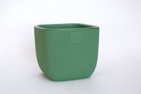 Горшок Фабио с дренажной системой VipSet 1,95л зеленый