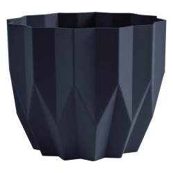 Кашпо Геометрия 3л антрацит (КШ-4443)