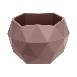 Кашпо Топаз 0,45л пыльная роза (КШ-9961)