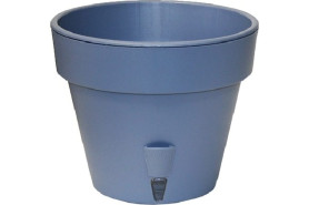 Кашпо LATINA 11,5л. Дымчатый Синий (Santino)