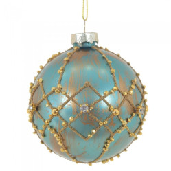 791303 Украшение НГ Шар D8 L8 W8 H10см