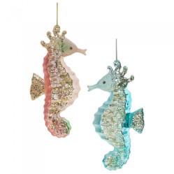 794426 Украшение НГ Морской конек L7 W4 H13,5см