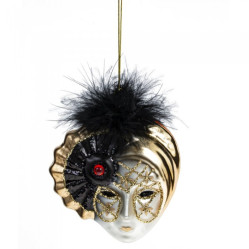794430 Украшение НГ Маска L9 W3 H11см