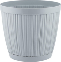 Горшок InGreen BARCELONA D240 6,5л Утренний туман (ПР) IG623110025