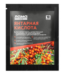 Янтарная кислота (пак.10гр.) Лама Торф