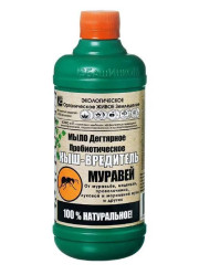 Дегтярное мыло Кыш-Вредитель МУРАВЕЙ фл.0,5л.
