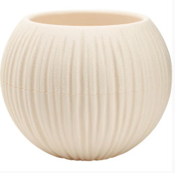 Кашпо Сфера мини 0,3л Кремовый (КШ-4427)