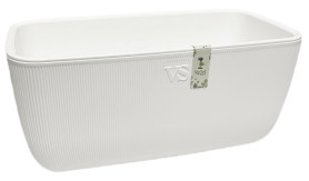 Балконный ящик Фабио VipSet 9,5л белый