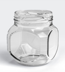 Стеклобанка Твист-офф 0,2л. d66 Кубик (Оптима)