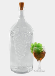 Бутыль Винная 3л с пробкой 82-034-КП20