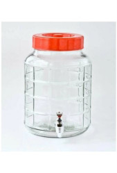 Банка с гидрозатвором 9л. + кран 82-032-ГВ163