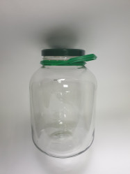 Банка 5л. ТО-110 с мерной шкалой, ручкой и крышкой арт.484016782