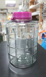 Банка с клапаном фиолетовая 5л. арт.55789456