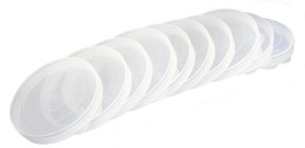 Крышка п/п д/холодного закрывания 82 прозрачная (набор 10шт)