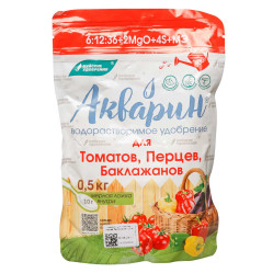 Акварин Томаты, перцы, баклажаны (дой-пак 0,5кг.)