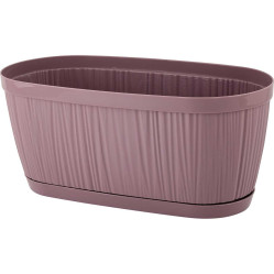 Горшок InGreen BARCELONA 275*145 2,7л овальный Морозная слива (ПР) IG623310053