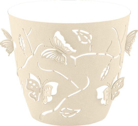 Горшок Plast Team Butterflies D175мм 2.5л. молочный туман (ПР) PT401310048