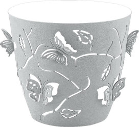 Горшок Plast Team Butterflies D175мм 2.5л. серый шторм (ПР) PT401310025
