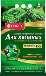 Bona Forte Хвойные с биодоступным кремнием (пак.5кг.)