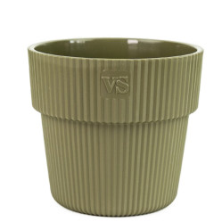Горшок Алемар VipSet 2,4л оливка с дренажной системой