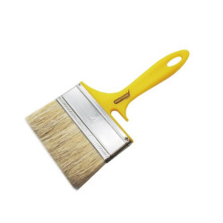 Кисть флейцевая Эксперт 100*12 натур ворс. пластик. ручка