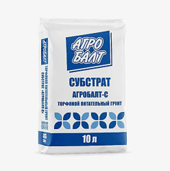 Субстрат торфяной Агробалт-С 10л. (синий)