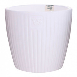 Кашпо Эви VipSet 0,6л. Белый
