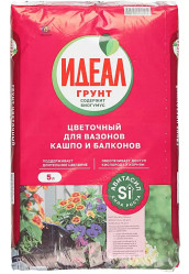 Грунт Идеал Цветочный с авитосилом 5л.