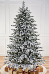 Ель Кремлевская премиум заснеженная 2,7м. (d=1,75м.) Max Christmas ЕКРСЗ27