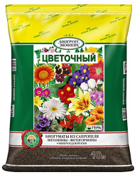 БиоГрунт Цветочный новый 10л. Гера
