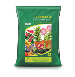 ЭКОпочвогрунт ПРОФИ универсал профессионал 5л. Гера