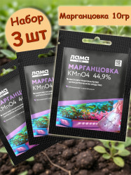 Марганцовка 44,9% (3 пак. по 10гр.) Лама Торф