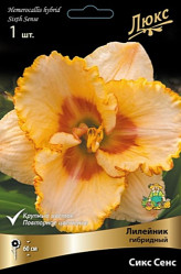 Лилейник гибр. Сикс Сенс (1шт./уп.) (Солн.сад)