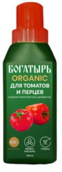 Богатырь ORGANIC для Томатов и Перца фл.250мл.