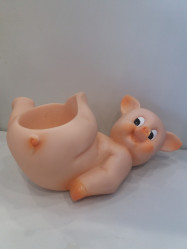 18878 Карандашница "Поросенок", 14 - 18 см, 4 в. (Рем.)