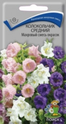 Колокольчик средний Махровый смесь окрасок двул. 0,1гр. (Поиск)