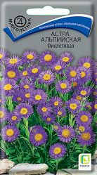 Астра альпийская Фиолетовая многол. 0,04гр. (Поиск)