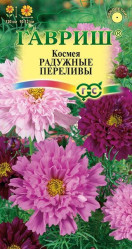 Космея махровая Радужные переливы 0,1гр. однол. (Гавриш)