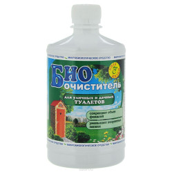 Биоочиститель Для уличных и дачных туалетов 0,5л. Сила жизни