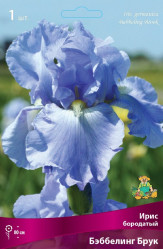 Ирис бородатый Бэбелинг Брук (светло-голуб.,желт.бор.) (1шт./уп.) (Солн.сад)